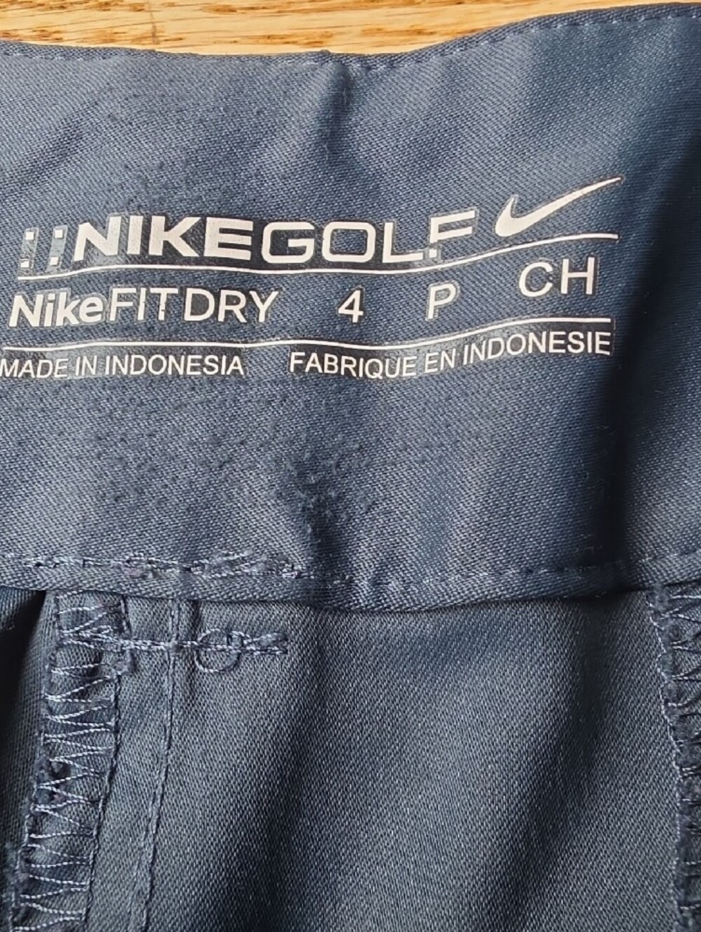 (4P) Nike Gray Golf Pants - Nike Dri-FIT Comfy Breathable Athleisure Athletic - Picture 7 of 10